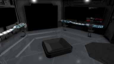 星际飞船命令房间科学小说宇宙飞船控制房间